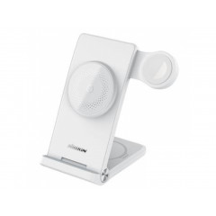 Nillkin PowerTrio 3v1 Bezdrátová Nabíječka MagSafe pre Apple Watch biely (MFI) (Pošk. Bale