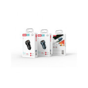 XO nabíjačka do auta CC32 PD QC 3.0 20W 1X USB 1x USB-C čierna XO nabíjačka do auta CC32 PD QC 3.0 20W 1X USB 1x USB-C čierna