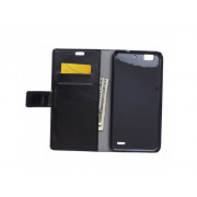 Púzdro Crazy Book ZTE Blade S6 Plus čierne Púzdro Crazy Book ZTE Blade S6 Plus čierne