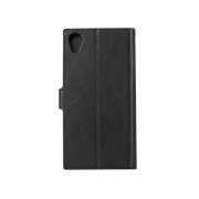 Crazy Knižkový Obal Sony Xperia XA1 Plus čierny Crazy Knižkový Obal Sony Xperia XA1 Plus čierny