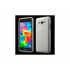 TPU púzdro leskle pre Samsung Galaxy Grand Prime G530H biele