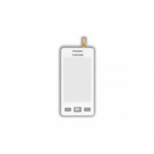 Sklo Samsung S5260 s dotykom biele Sklo Samsung S5260 s dotykom biele