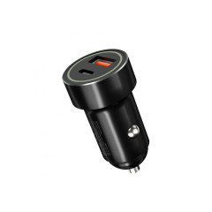 XO nabíjačka do auta CC32 PD QC 3.0 20W 1X USB 1x USB-C čierna