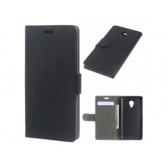 Wallet Book púzdro Meizu m3 / Blue Charm 3 čierne