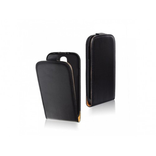 PUZDRO HUAWEI ASCEND W1 SLIM 2 VERTIKAL ČIERNE