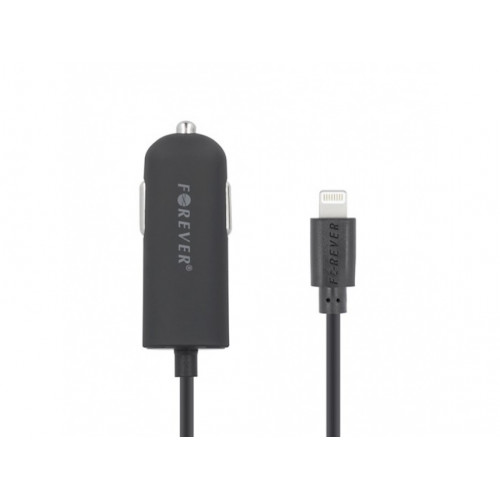 Autonabíjačka 1A M-02 iPhone 5, 6, 7 čierna