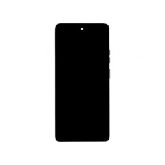 Motorola G75 5G LCD Displej + Dotykové Doska + Predný Kryt Grey (Service Pack)