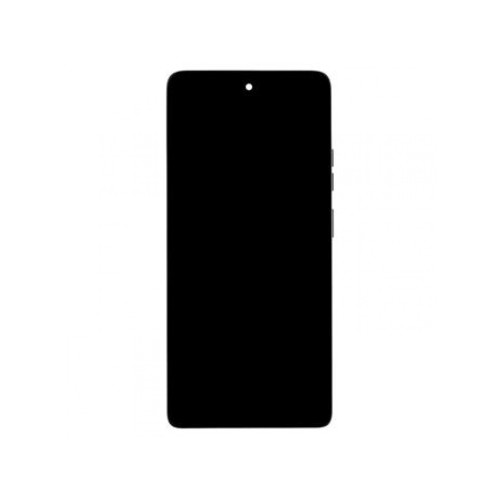 Motorola G75 5G LCD Displej + Dotykové Doska + Predný Kryt Grey (Service Pack)