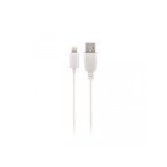 Maxlife Nabíjací kábel USB - Lightning 0,5 m 2A biely