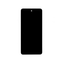 Motorola G04 LCD Displej + Dotyková Doska + Predný Kryt čierny (Service Pack)