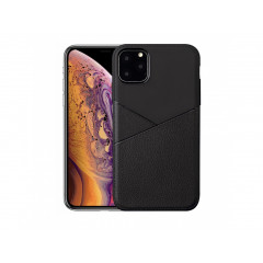 Business Stylish Silikónový Kryt iPhone 11 Pro 5,8 palca (2019) čierny