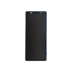 LCD Displej + Dotykové Doska + Predný Kryt Sony J8210 Xperia 5 Blue (Service Pack)