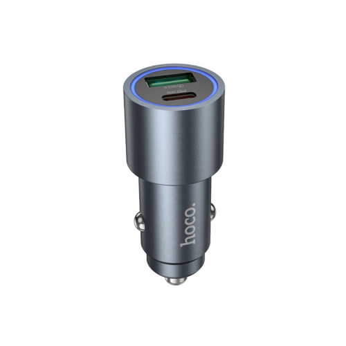 Autonabíjačka Hoco USB A + USB C PD QC3.0 48W Z60 čierna Autonabíjačka Hoco USB A + USB C PD QC3.0 48W Z60 čierna