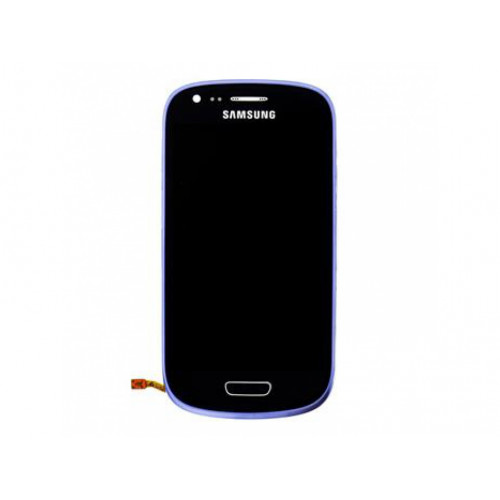 LCD display + Dotyk + Predný kryt Samsung i8200 Galaxy S3mini VE modré LCD display + Dotyk + Predný kryt Samsung i8200 Galaxy S3mini VE modré