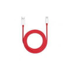 OnePlus SUPERVOOC Charge USB-A/USB-C Datový Kabel 10A 1m Red