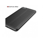 TPU Litchi Silikónový Kryt Asus Zenfone 4 Max, 4 Max Pro, 4 Max Plus LZC554K čierny TPU Litchi Silikónový Kryt Asus Zenfone 4 Max, 4 Max Pro, 4 Max Plus LZC554K čierny