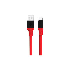 Tactical Fat Man Cable USB-A/USB-C 1m Red