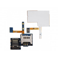 Flex Kabel SIM + ČITAČKA KARTY pre Samsung S5690 Galaxy Xcover oem