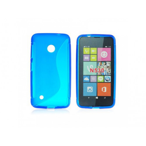 S-line Silikónový kryt Nokia 530 modrý S-line Silikónový kryt Nokia 530 modrý
