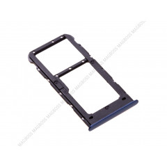 SIM tray Huawei P Smart - modrý (original)