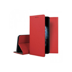 Smart Magnet Knižkový obal Xiaomi Redmi Note 11 4G červený