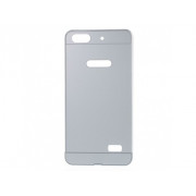 Bumper metal zadné púzdro pre Huawei Honor 4C strieborný