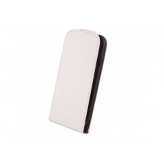Kožené púzdro Elegance Sony Xperia M4 Aqua biely