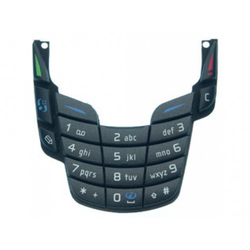 KLÁVESNICA NOKIA 6600 ČIERNA NEORIGINÁL KLÁVESNICA NOKIA 6600 ČIERNA NEORIGINÁL