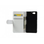 Wallet Knižkový Obal Sony Xperia A2 biely Wallet Knižkový Obal Sony Xperia A2 biely