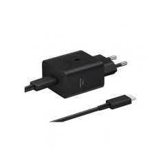 EP-T4511XBE Samsung USB-C 45W Cestovní nabíječka + USB-C Datový Kabel čierny