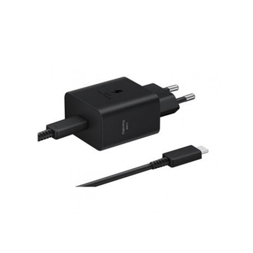 EP-T4511XBE Samsung USB-C 45W Cestovní nabíječka + USB-C Datový Kabel čierny EP-T4511XBE Samsung USB-C 45W Cestovní nabíječka + USB-C Datový Kabel čierny