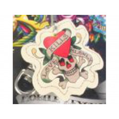 PRÍVESOK ED HARDY LOVE KILLS SLOWLY