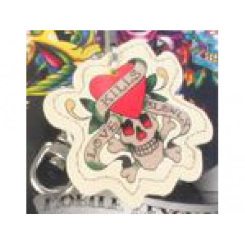 PRÍVESOK ED HARDY LOVE KILLS SLOWLY