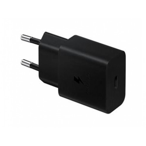 EP-T1510EBE Samsung USB-C 15W Cestovná nabíjačka čierna (OOB Bulk)