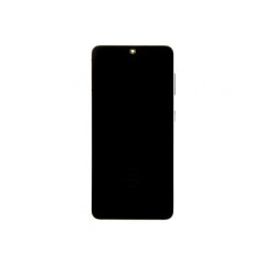 LCD display + Dotyk + Predný Kryt pre Samsung Galaxy S21 Phantom Grey OLED