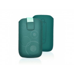 PÚZDRO SAMSUNG i9000 GALAXY S/i8190 S3 MINI DEKO tyrkysové