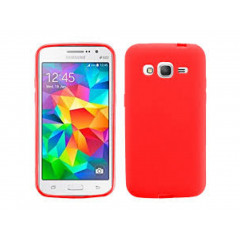 Púzdro silikon Samsung G360 Galaxy Core Prime vzor s červená