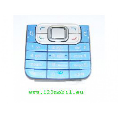 KLÁVESNICA NOKIA 6120c MODRA NEORIGINÁL KLÁVESNICA NOKIA 6120c MODRA NEORIGINÁL