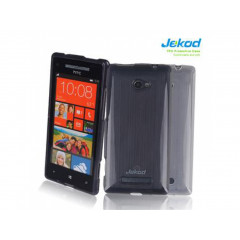 JEKOD TPU Ochranné Púzdro čierny pre HTC 8X