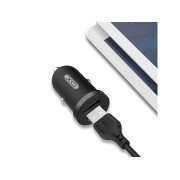 XO Autonabíjačka CC18 čierna 2USB 2,1A