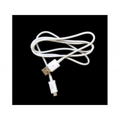 ECBDU4AWE Samsung microUSB Datový Kabel biely (Bulk) Original