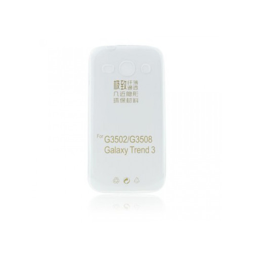 Ultra Slim 0,3mm Silikónový kryt SAMSUNG G350/G3502 Galaxy Core Plus - transparent