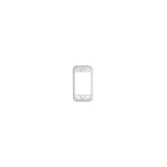 KRYT SAMSUNG C3300 PREDNÝ BIELY ORIGINÁL
