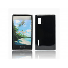 PUZDRO LG L5  E610 JELLY ČIERNE