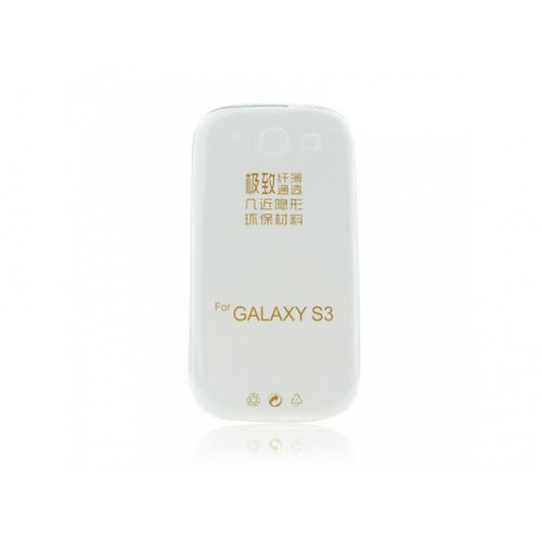 Ultra Slim 0,3mm Silikónový kryt SAMSUNG I9300 Galaxy S3 transparent