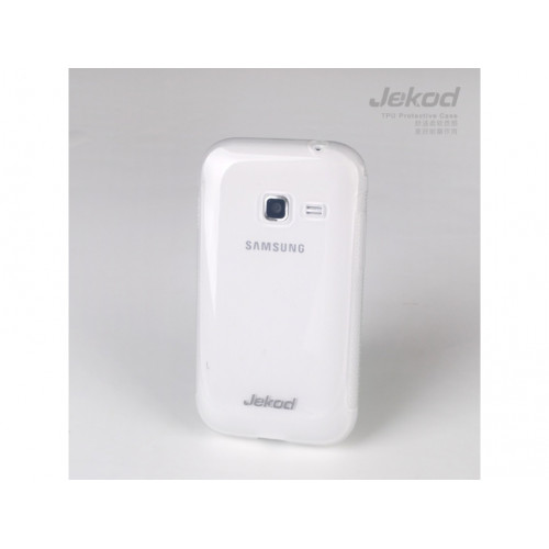JEKOD TPU Ochranné Púzdro biely pre Samsung S6802 Galaxy Ace Duos JEKOD TPU Ochranné Púzdro biely pre Samsung S6802 Galaxy Ace Duos