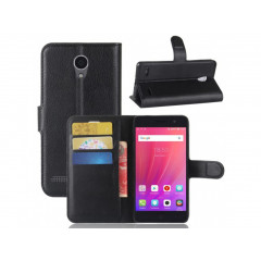 Púzdro Litchi Book ZTE Blade A521 čierne