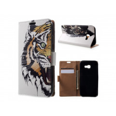 Púzdro book Samsung Galaxy A3 (2017) vzor tiger