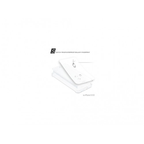 USAMS Pure Predný a Zadný plastový Kryt iPhone 5/5S transparent USAMS Pure Predný a Zadný plastový Kryt iPhone 5/5S transparent