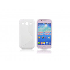 PÚZDRO SAMSUNG G350 Galaxy Core Plus SILICON VZOR S BIELE